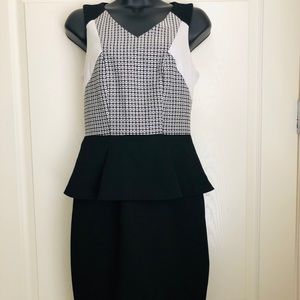 Black and white cocktail for professional dress